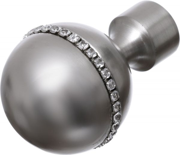 Наконечник Gardinia Ally Орбіта набірний d19 мм імітація сталі 1 шт. 