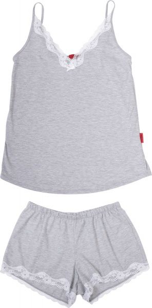 Піжама жіноча Levtam Ніжність р. L сірий 