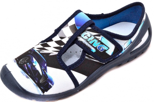 Кеды детские для мальчиков 3F р.32 серый с белым 4Rx3/5 