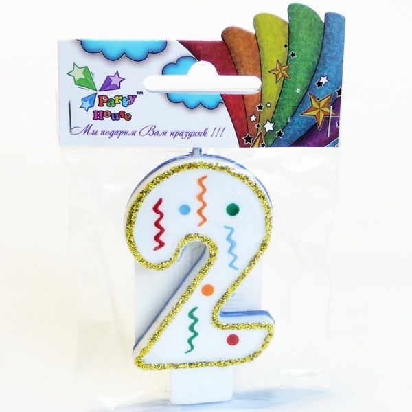 Свеча для торта Party House 