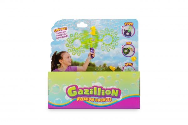 Мыльные пузыри Gazillion кольцо с вращением 118 мл GZ36594