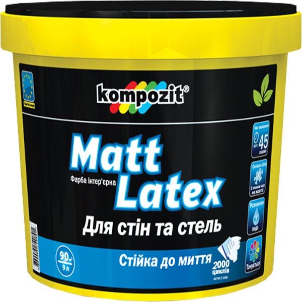 Краска Kompozit Matt Latex 2.7 л