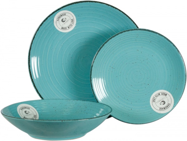 Тарілка обідня Spiral 26 см лазурний (I3070S/G138) Cesiro