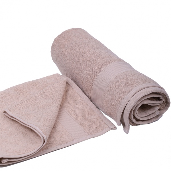 Рушник махровий Тара 70x140 см бежевий La Nuit 