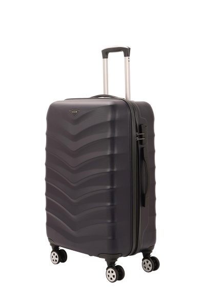 Чемодан 70 л черный MCS V343 на 4 колесах M 24