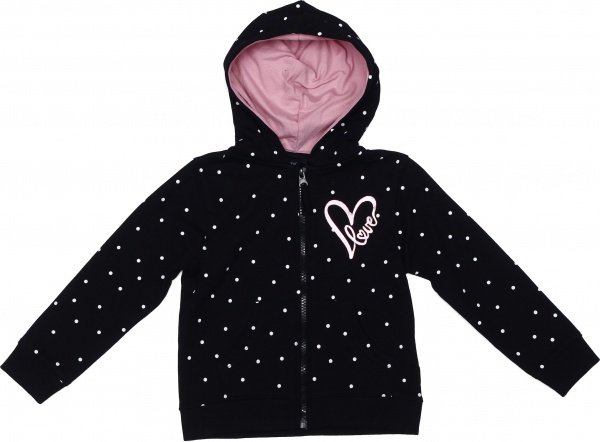 Худі для дівчинки Blue Seven р.98 чорний 764637 X * 98 