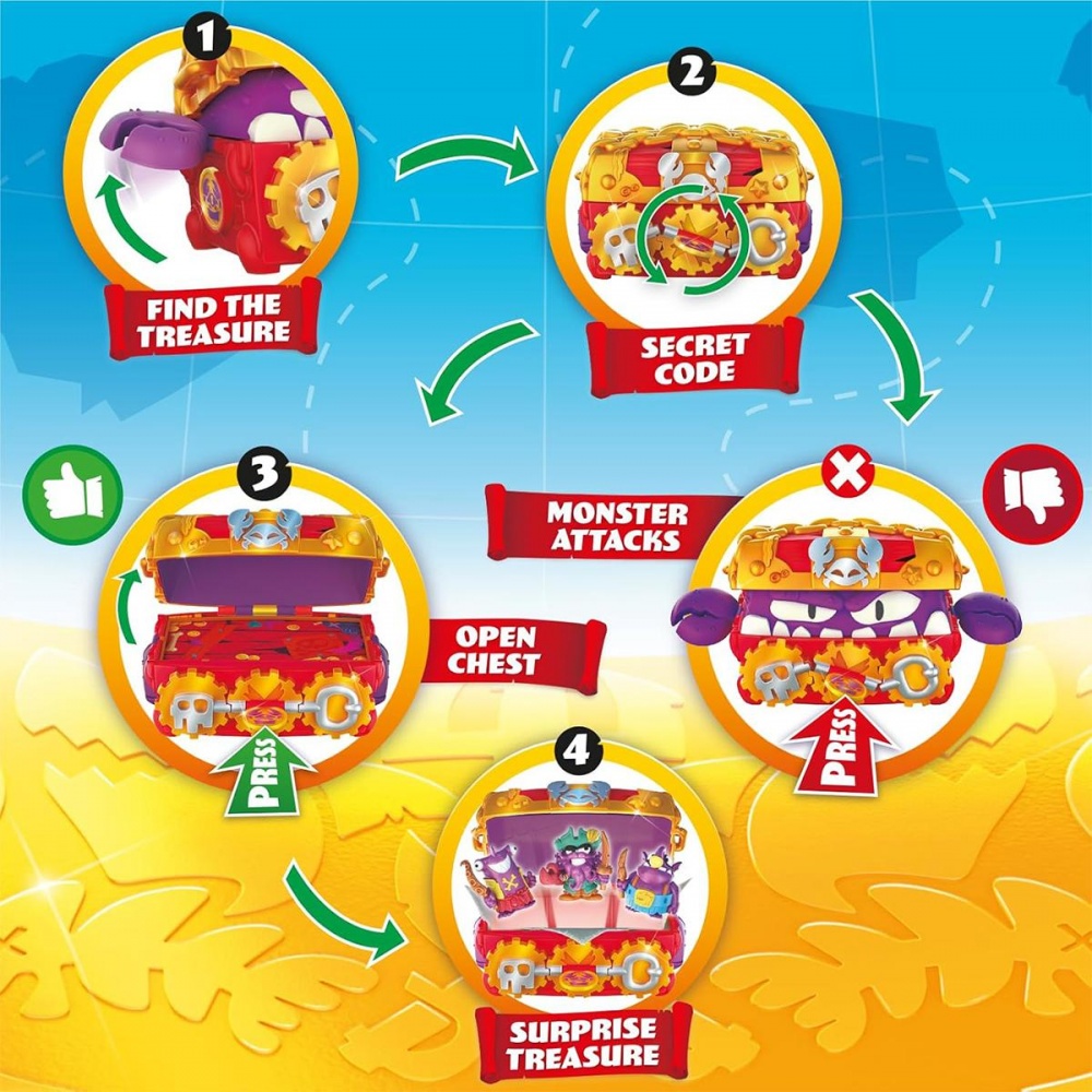 Игровой набор Piratix Сундук с сокровищами PPXSP116IN00