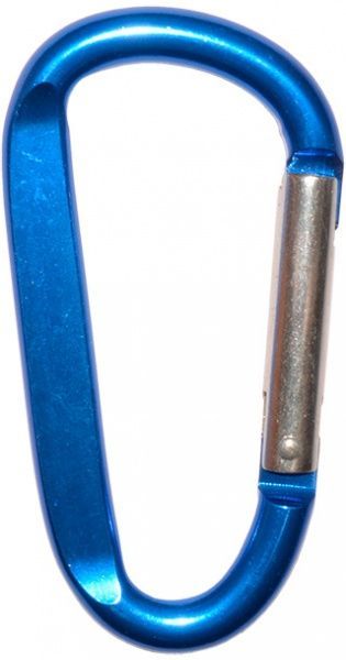 Карабин D-образный алюминиевый FT 8x80 мм