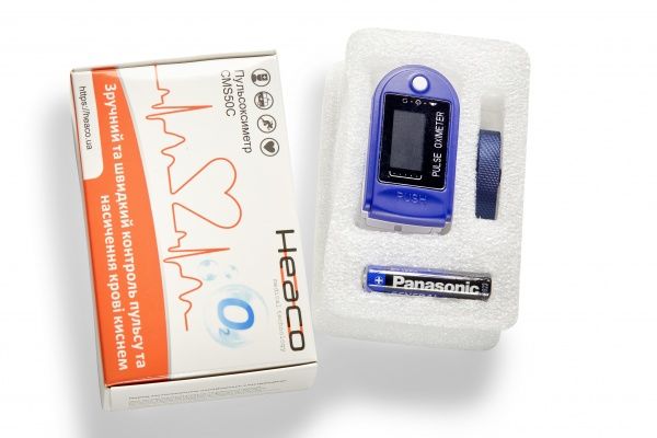 Пульсоксиметр Heaco CMS 50C цветной дисплей