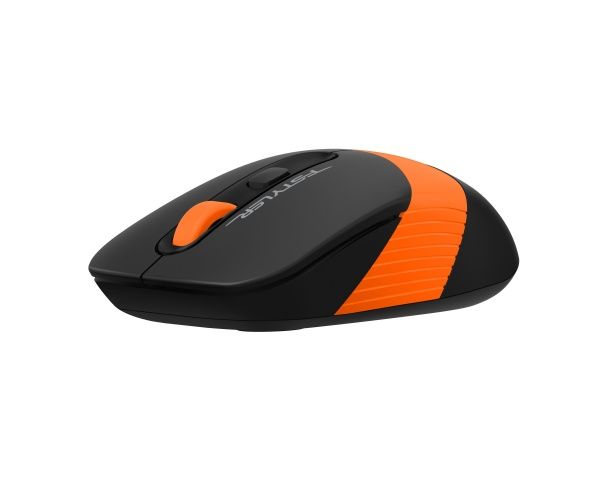 Мышка A4Tech бесшумная Fstyler FG10S (Orange) orange 