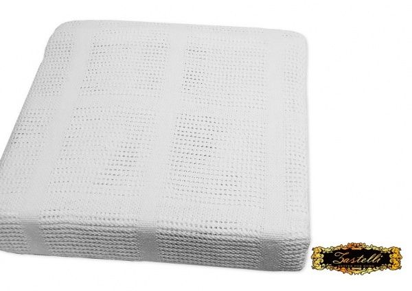 Плед Cotton 150x210 см в ассортименте Ваш Текстиль 