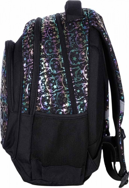 Рюкзак молодіжний Hash #Школа AB330 Neon kitty з голографічним ефектом 18.5 л 39 х 28 х 15 см