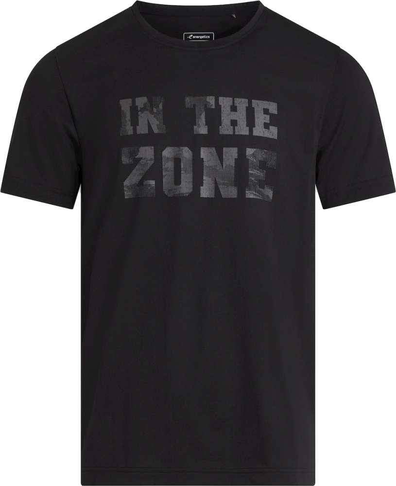 Футболка Energetics Tommi V SS M 430426-050 р.L черный