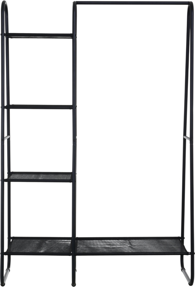 Вешалка для одежды Sensio 1000x1500x400 мм BLACK RACK черный