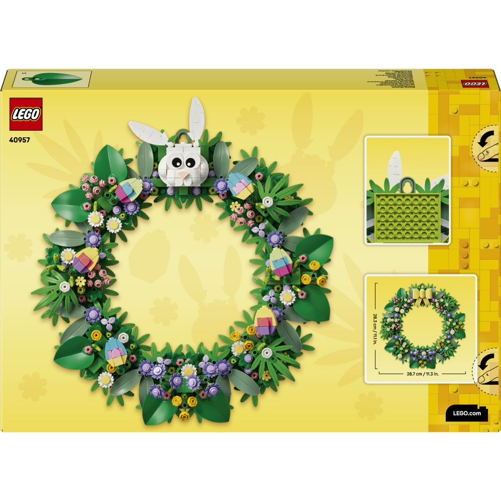 Конструктор LEGO Icons Весенний венок 40957