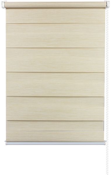 Ролета день-ночь Delfa Натур 52x160 см шампань 