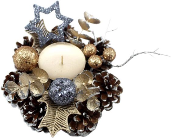 Вінок-свічник Зірочка d150 мм W01-1293/11 