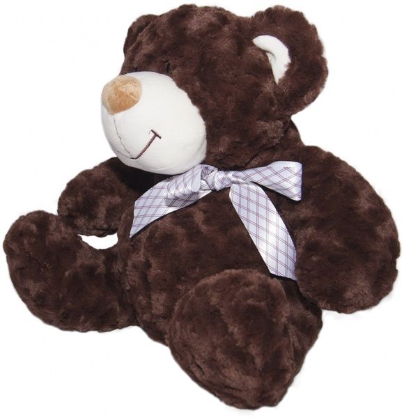 Мягкая игрушка Grand Fantasy Медведь коричневый с бантом 40 см 4001GMB