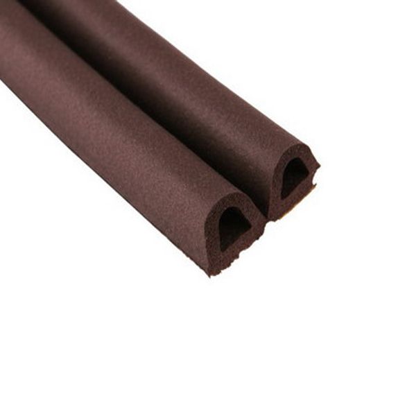 Ущільнювач самоклеючий гумовий Hardex 9999-000004 12x10 мм коричневий