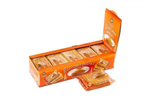 Печиво затяжне Житомирські ласощі «Бабусина випічка» з висівками 50 г 