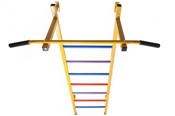 Шведська стінка дитяча PLENERGY Lion жовта SH005-BK 