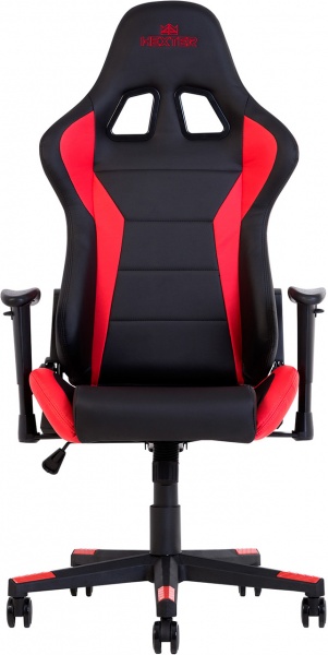 Крісло Nowy Styl HEXTER ML R1D TILT PL70 ECO/01 BLACK/RED FR чорний/червоний 