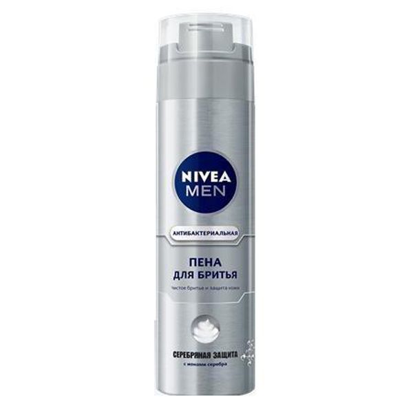 Пена для бритья Nivea MEN Антибактериальная 200 мл