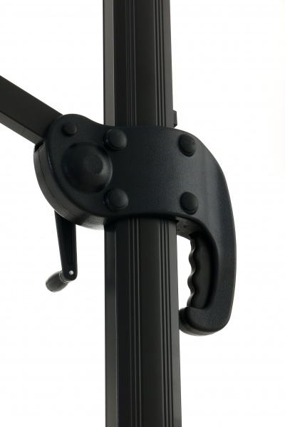 Зонт садовый UBC Group 3х3 м консольный 429 серый