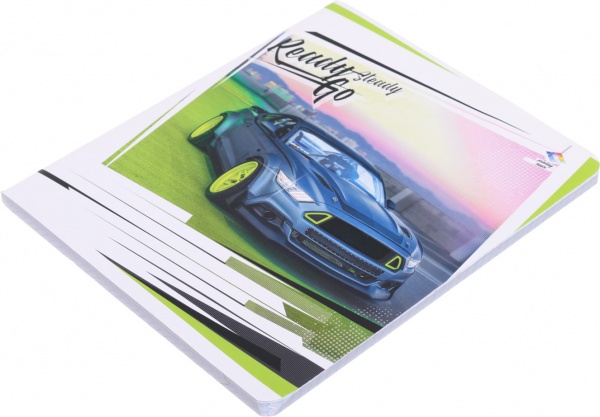 Тетрадь школьная Лайтгрин 96 листов в клеточку