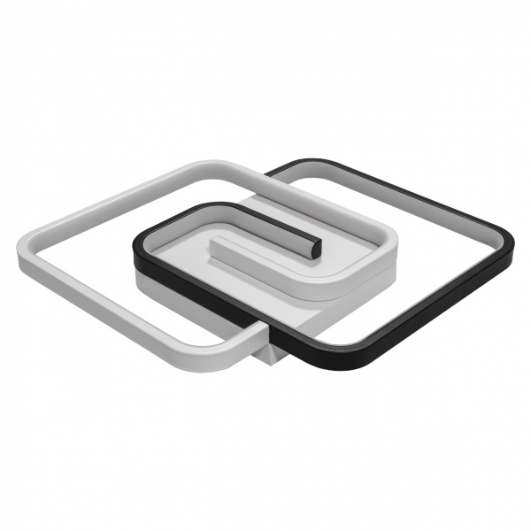 Светильник светодиодный V-WATT AURA 64W S 64 Вт белый с черным 3000-6000 К 