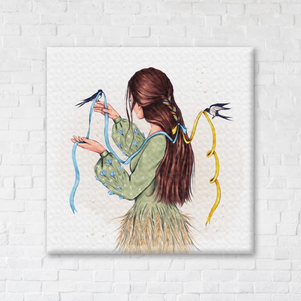 Постер Полет свободы ©Alla Berezovska 50x60 см Brushme 