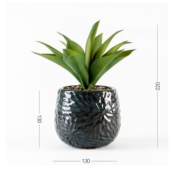 Растение декоративное DH-FLOWERS-13 GREEN/BLACK MVM