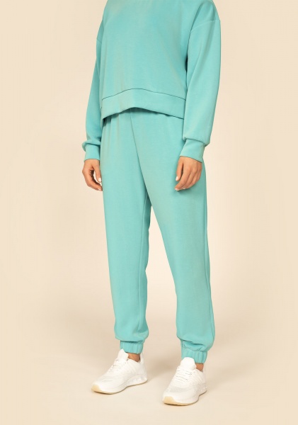 Штани 4F TROUSERS FNK F212 4FAW22TFTRF212-35S р. XS бірюзовий