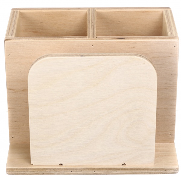 Органайзер настольный для специй лакированный 14х11х10 см SL-11