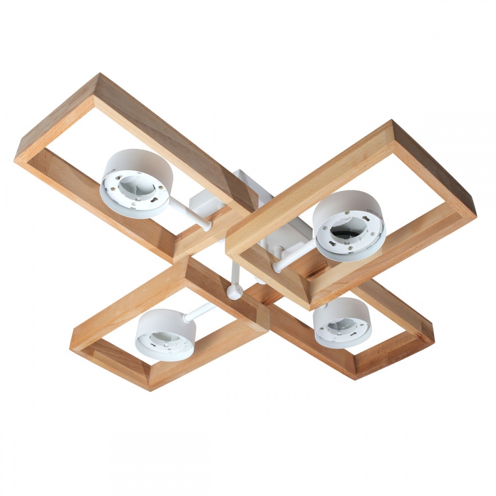 Люстра потолочная LIGHT SET KARPATY 4xGX53 белый