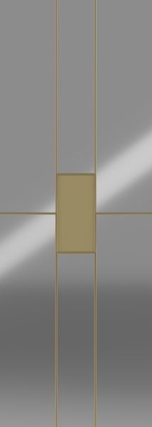 Вітражне скло Грейд Родос 816x292 до рами 920x396 ВТ