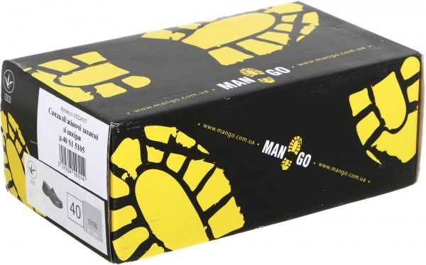 Черевики MAN.GO S1 5105 р.40 чорний