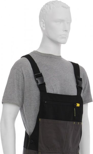 Полукомбинезон рабочий Delta Plus D-Mach р. L DMSALGJGT серый с желтым