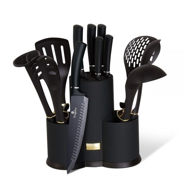 Набір кухонного приладдя BLACK ROYAL Collection 12 предметів BH 6253 Berlinger
