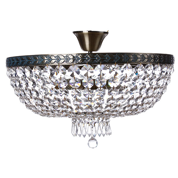 Люстра Altalusse INL-1118C-06 оксидированная античная бронза