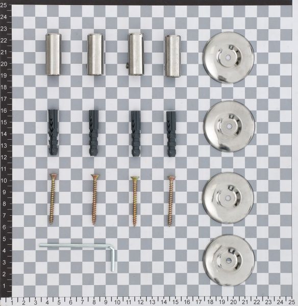 Рушникосушарка електрична Laris Мікс П8 500х800 Праве підключення 73207011