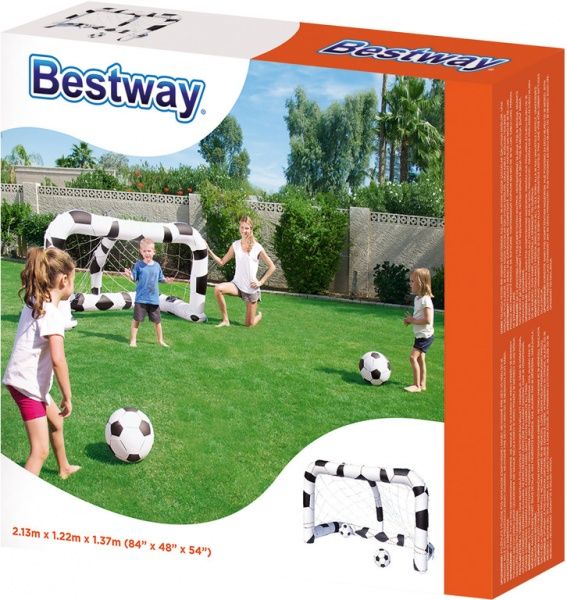 Футбольные ворота Bestway 52058 137 см надувные 52058