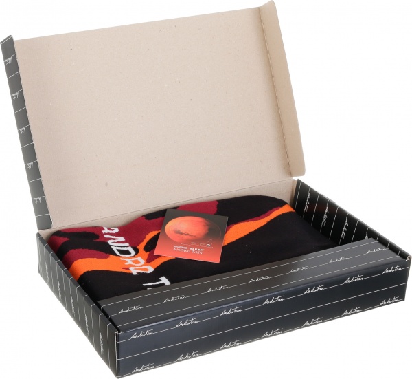 Плед by Andre TAN Чоловіки з Марса 140x170 см чорний SoundSleep 