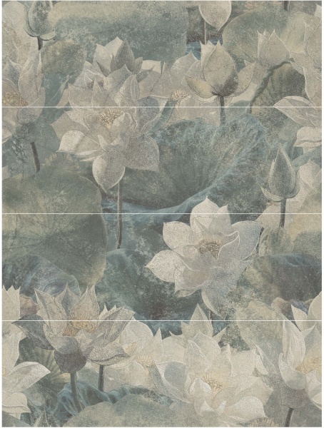 Плитка Ceramika Paradyz Wild Story Green Panel Mat 29,8x89,8 