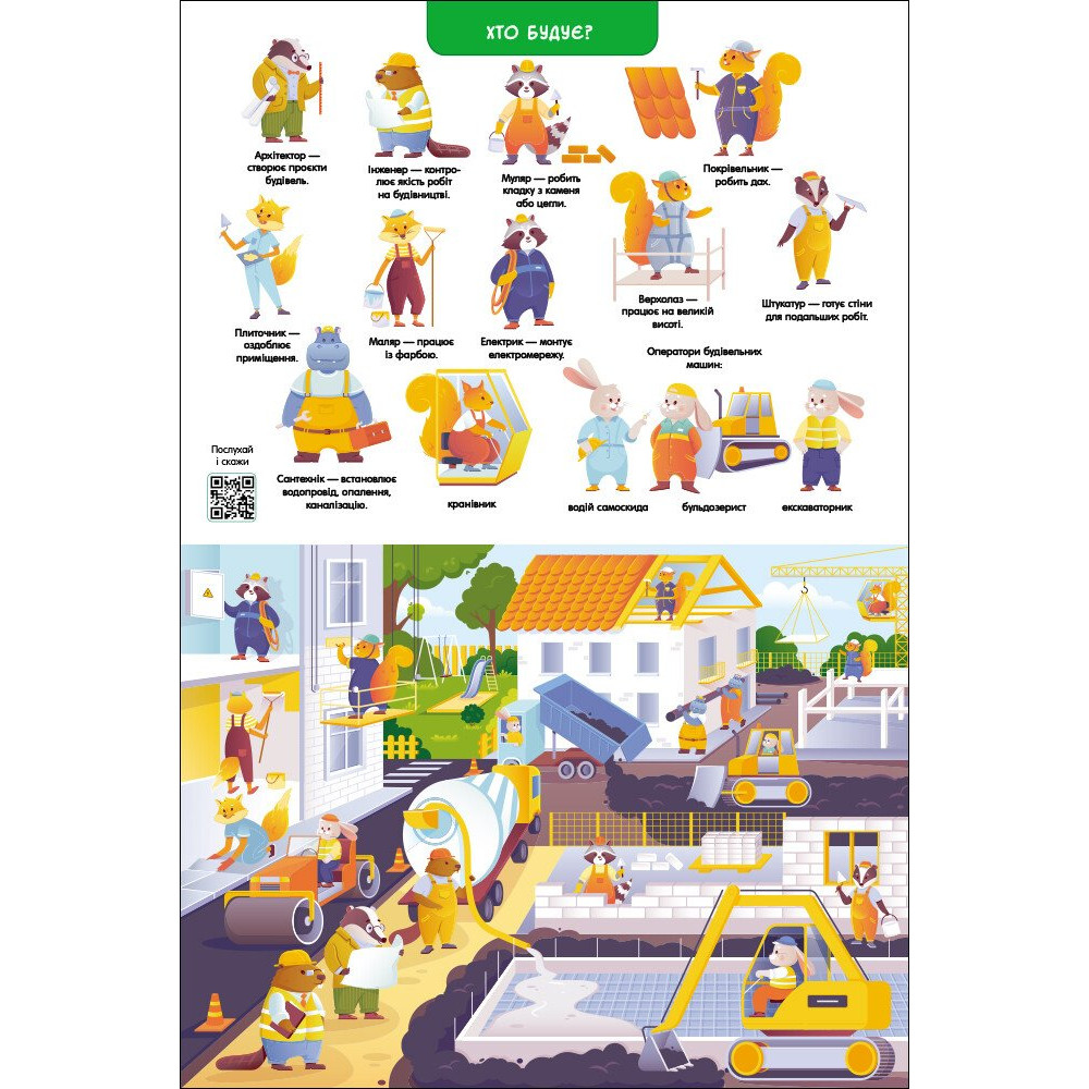 Книга Наталья Коваль «Ура, ми заговорили!: Де яка професія?» 978-617-09-9671-8