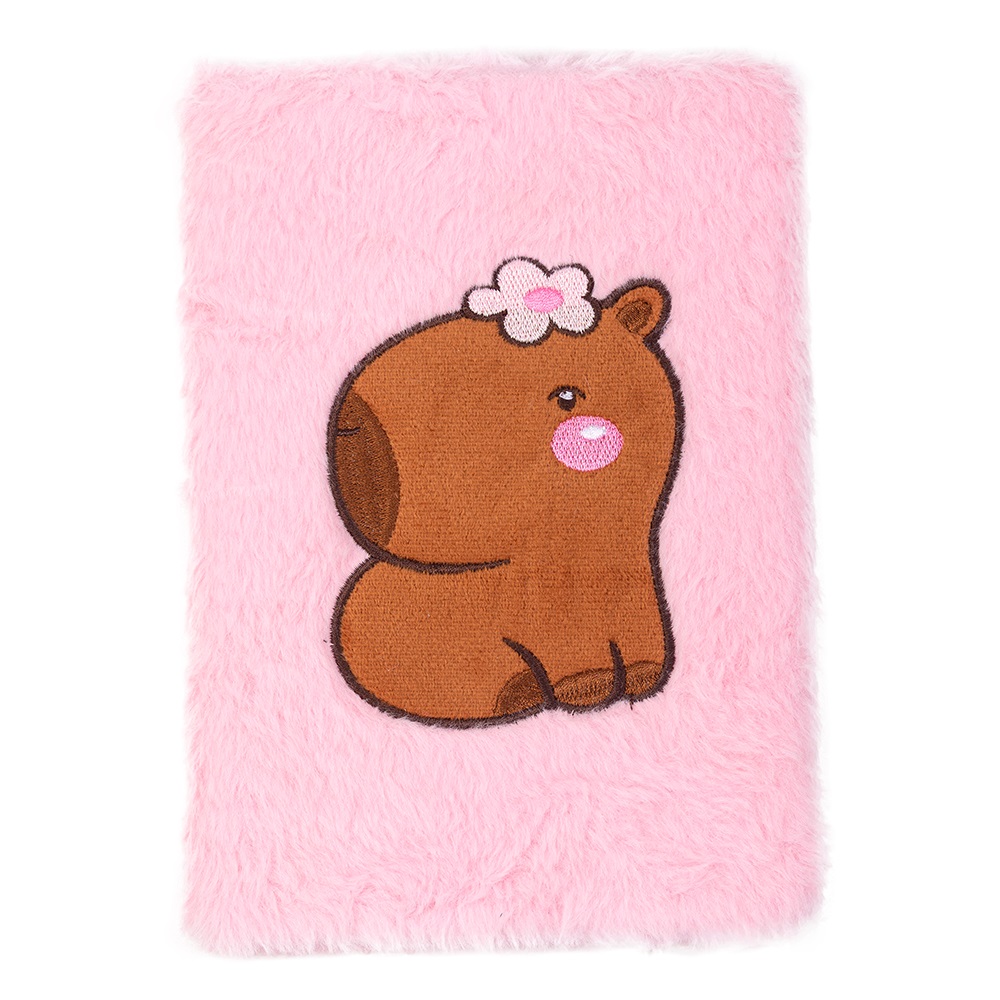 Блокнот плюшевый Forme CAPYBARA 8 А5 80 лист. KIDS Line