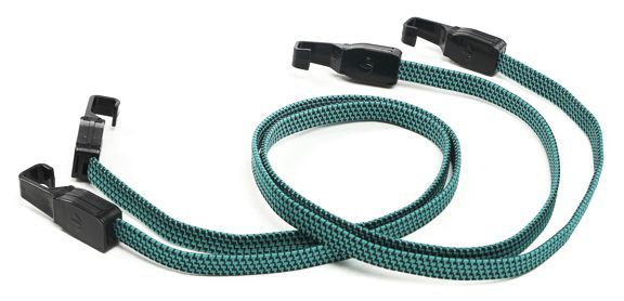 Шнур резиновый багажный плоский с крючками 1,2 м 2 шт.