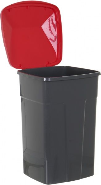 Бак для сміття з кришкою Алеана 90 л 480х470х850 мм