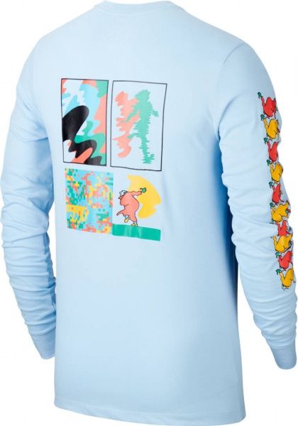 Футболка Nike M NK DRY TEE LS A.I.R. A SAVAG CT3846-436 S синій