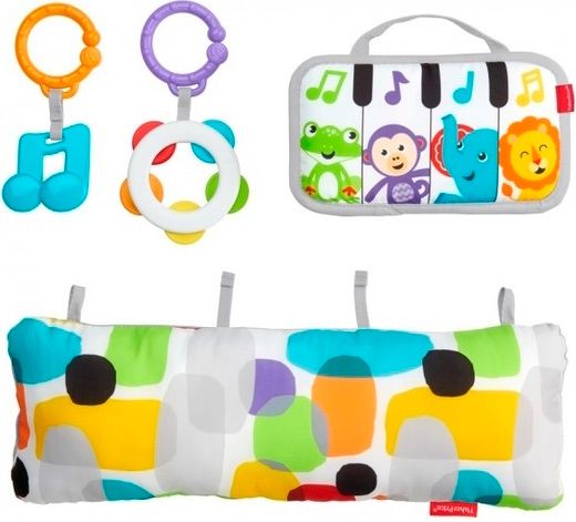 Игрушка музыкальная Fisher Price мягкая для игры на животике Fisher-Price Пианино GJD27
